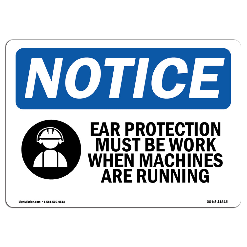 Ear Protection Must Be Worn