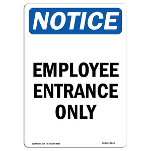 Employee Entrance Only