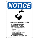 Employee Hand Washing