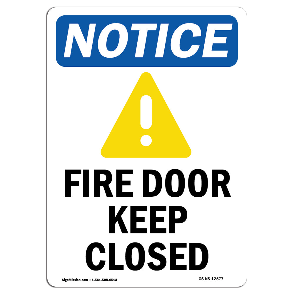 Fire Door Keep Closed