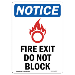 Fire Exit Do Not Block