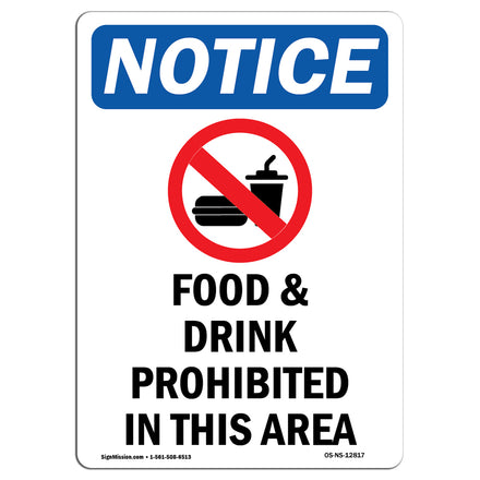 Food And Drink Prohibited