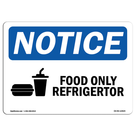 Food Only Refrigerator