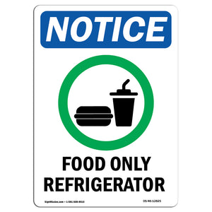 Food Only Refrigerator