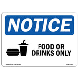 Food Or Drink Only