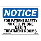 For Patient Safety No Cell Phone Use In