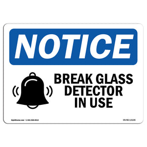 Glass Break Detector In Use