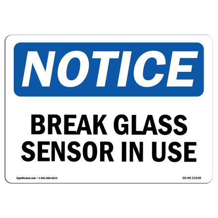 Glass Break Sensor In Use