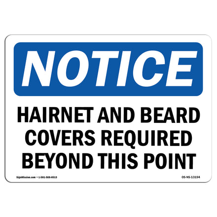 Hairnets And Beard Covers Required Beyond