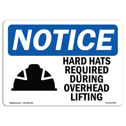 Hard Hats Required During Overhead