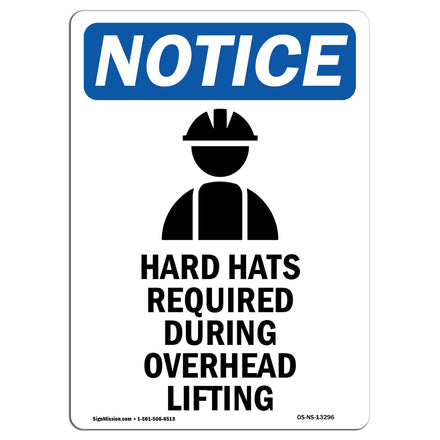 Hard Hats Required During Overhead