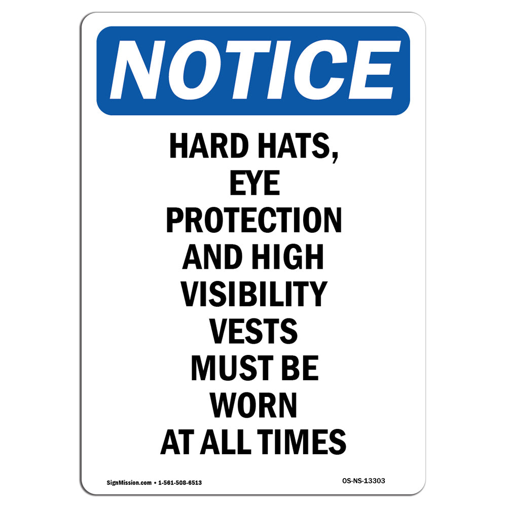 Hard Hats, Eye Protection And