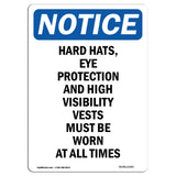 Hard Hats, Eye Protection And