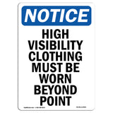 High Visibility Clothing Must