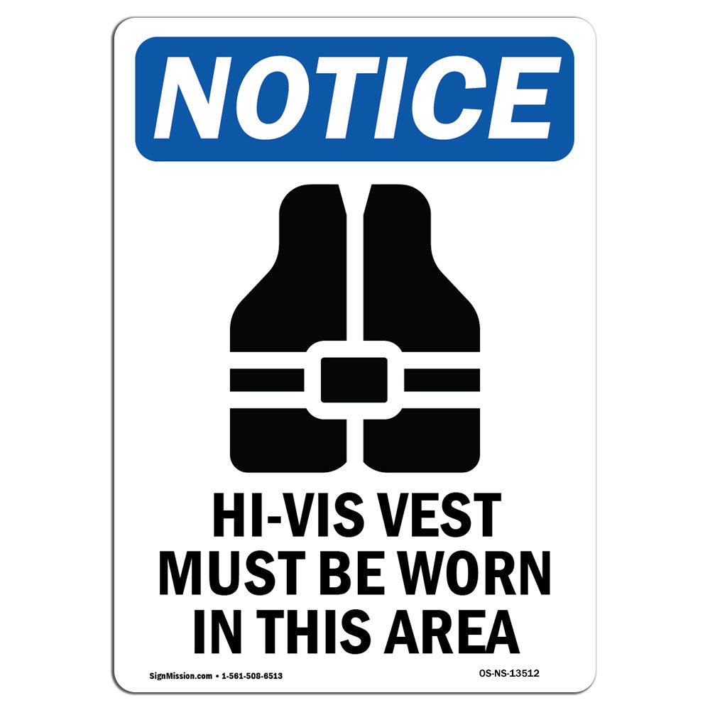Hi-Vis Vest Must Be