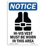 Hi-Vis Vest Must Be