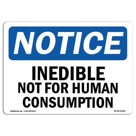 Inedible Not For Human Consumption