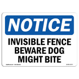 Invisible Fence Beware Dog Might Bite
