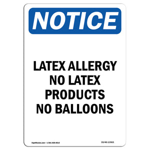 Latex Allergy No Latex Products No Balloons