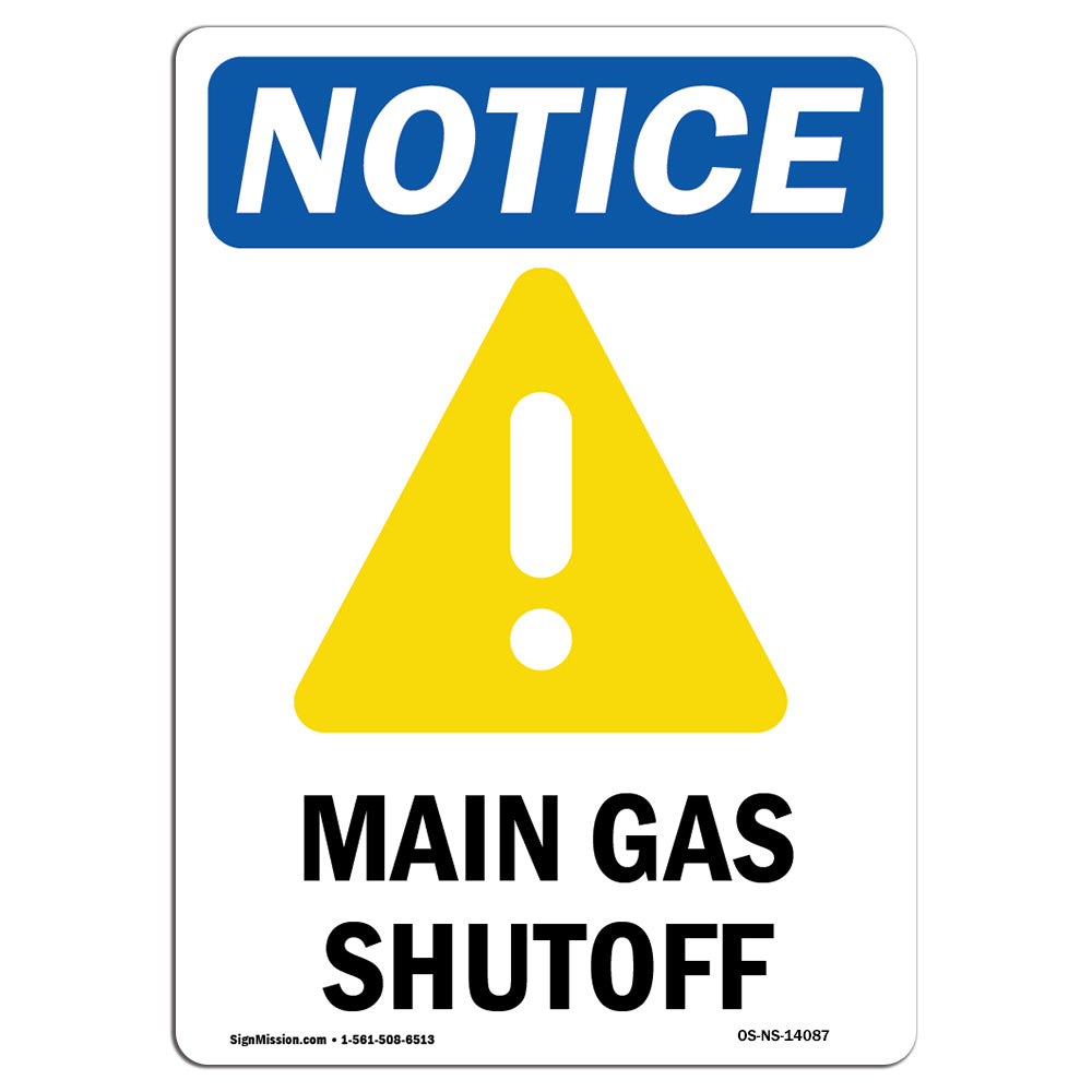 Main Gas Shutoff