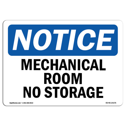 Mechanical Room No Storage