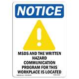 MSDS And The Written