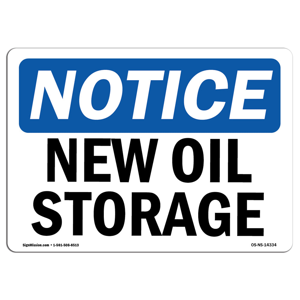 New Oil Storage