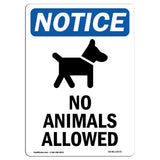 No Animals Allowed