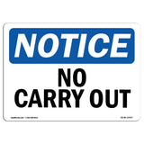 No Carry Out