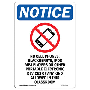 No Cell Phones, Blackberrys