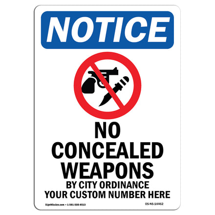 No Concealed Weapons