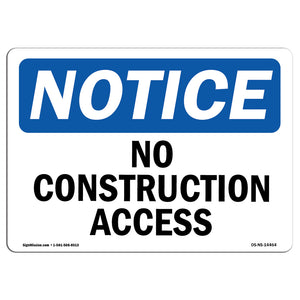 No Construction Access