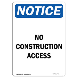 No Construction Access