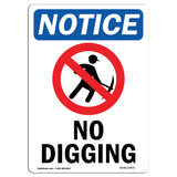 No Digging