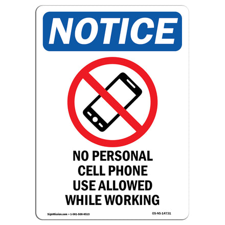 No Personal Cell Phone