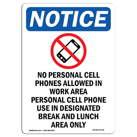 No Personal Cell Phones