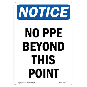 No PPE Beyond This Point