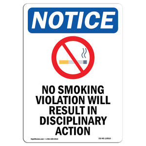 No Smoking Violation