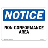 Non-Conformance Area