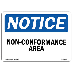 Non-Conformance Area