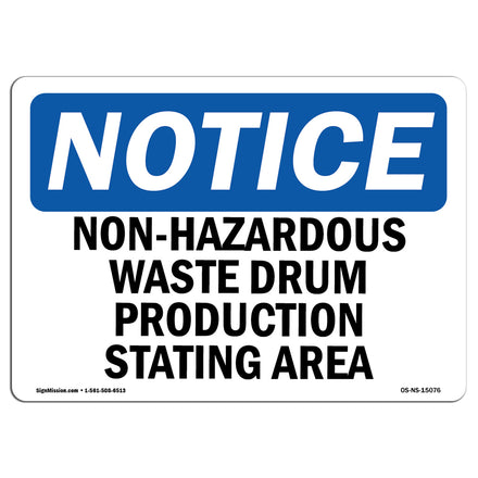 Non-Hazardous Waste Drum Production