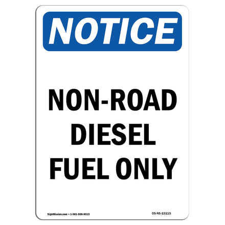 Non-Road Diesel Fuel Only