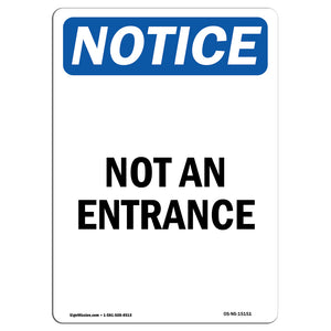 Not An Entrance