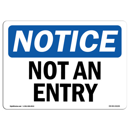 Not An Entry