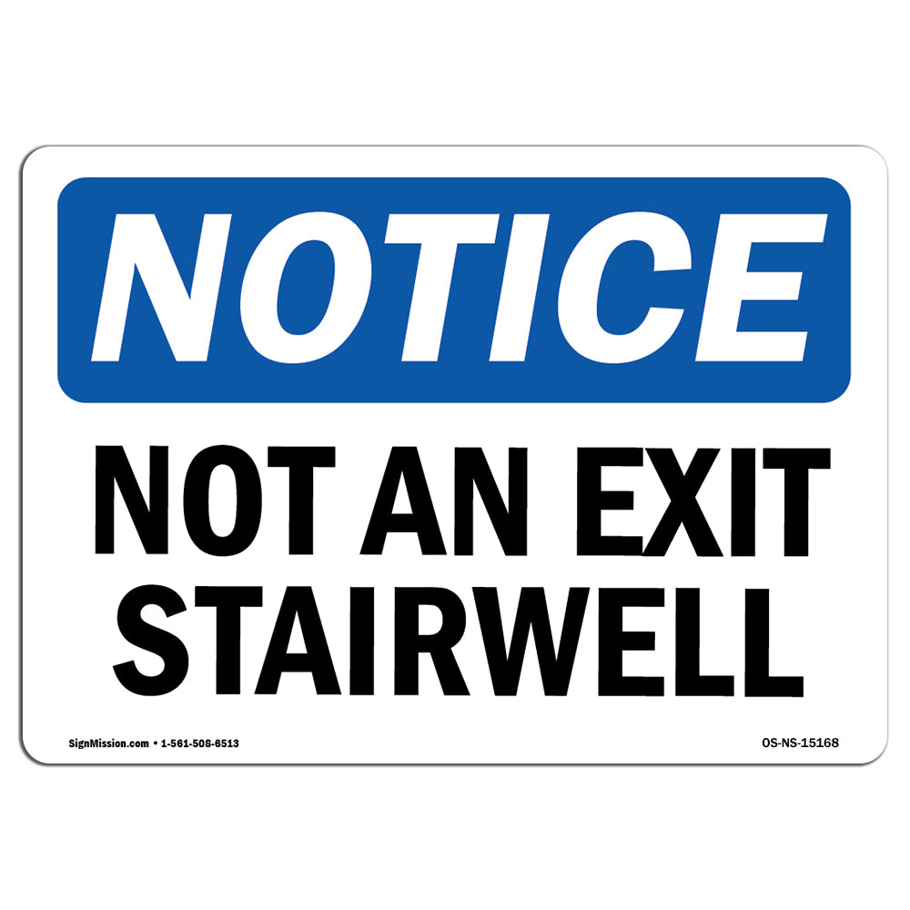 Not An Exit Stairwell