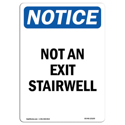 Not An Exit Stairwell