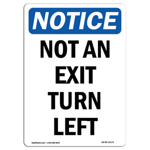 Not An Exit Turn Left