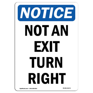 Not An Exit Turn Right