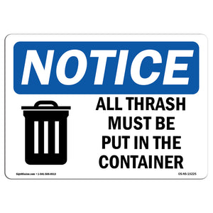 All Trash Must Be