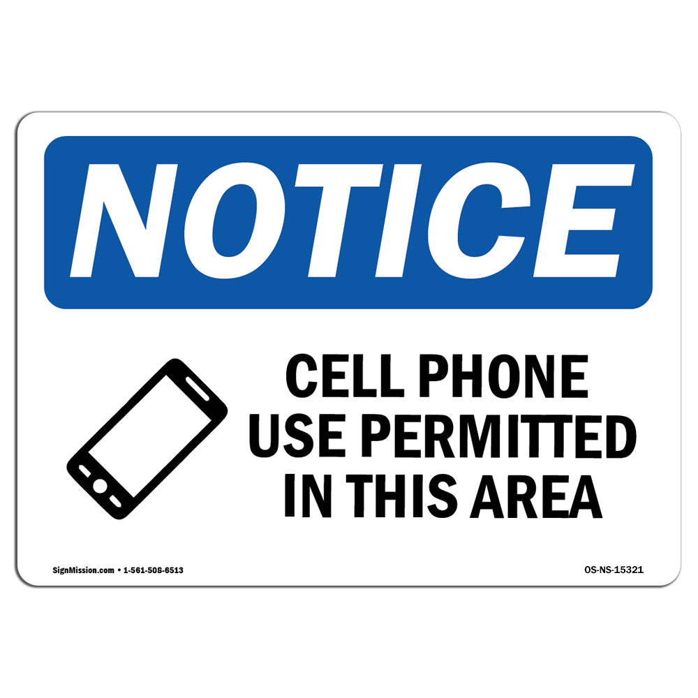 Cell Phone Use Permitted